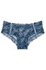 Victoria's Secret Country Blue Double Side Lace Up Lacie Cheeky Knickers