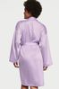 Victoria's Secret Unicorn Purple Satin Midi Robe