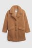Brown Sherpa Teddy Coat