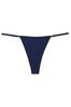 Victoria's Secret Ensign Navy Blue Smooth Thong Knickers