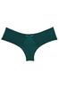 Victoria's Secret Black Ivy Green Lace Cheeky Icon Knickers