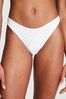 Victoria's Secret PINK Optic White Pointelle Cotton Thong Knickers