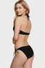 Victoria's Secret Black Fishnet Tie Side Swim Bikini Bottom