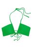 Victoria's Secret Green Fishnet Cross Over Swim Bikini Top