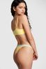 Victoria's Secret PINK Mango Butter Yellow Frankies Bikinis St. Augustine Bikini Top
