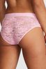 Victoria's Secret PINK Pink Bubble Diamante Lace Logo Hipster Knickers