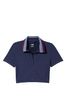 Victoria's Secret PINK Midnight Navy Blue Polo T-Shirt