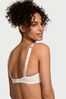 Victoria's Secret Coconut White Lace Shine Strap Bralette