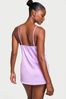 Victoria's Secret Unicorn Purple Satin Slip Dress