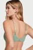 Victoria's Secret Seasalt Green Drop Needle Lightly Lined Demi Bra