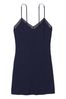 Victoria's Secret Noir Navy Blue Lace Slip Dress