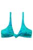 Victoria's Secret Blue Shells Padded Swim Bikini Top