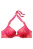 Victoria's Secret Pink Shells Halter Swim Bikini Top