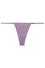 Victoria's Secret Frozen Plum Purple Thong Knickers