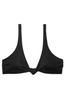Victoria's Secret Nero Black Padded Swim Bikini Top