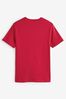 Red Everyday Soft Logo Short Sleeve Crew Neck T-Shirt