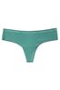 Victoria's Secret Seafrost Green Smooth No Show Thong Panty