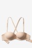 Victoria's Secret PINK Buff Nude Wear Everywhere Multi-Way Push-Up Bra