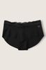 Victoria's Secret PINK Pure Black No Show Hipster Knickers