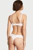 Victoria's Secret White Smooth Cut Out Thong Knickers