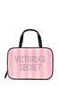 Victoria's Secret Signature Stripe Jetset Cosmetic Bag