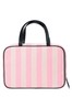 Victoria's Secret Signature Stripe Jetset Cosmetic Bag