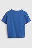 Blue Racecar Short Sleeve Pocket T-Shirt