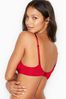 Victoria's Secret Bright Cherry Red Smooth Lightly Lined Non Wired T-Shirt Bra