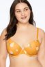 Victoria's Secret PINK Triumph White and Yellow Daisy Smooth Lightly Lined T-Shirt Bra