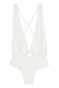 Victoria's Secret Dream Angels Unlined Lace Plunge Teddy