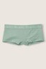 Victoria's Secret PINK Seasalt Green Cotton Logo Short Knicker