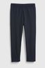 Blue Basic Cotton Leggings
