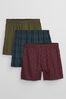 Warm Multi 4.25" Boxers 3-Pack