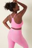 Victoria's Secret PINK Neon Bubble Marl Seamless Lightly Lined Sports Bra