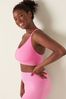 Victoria's Secret PINK Neon Bubble Marl Seamless Lightly Lined Sports Bra