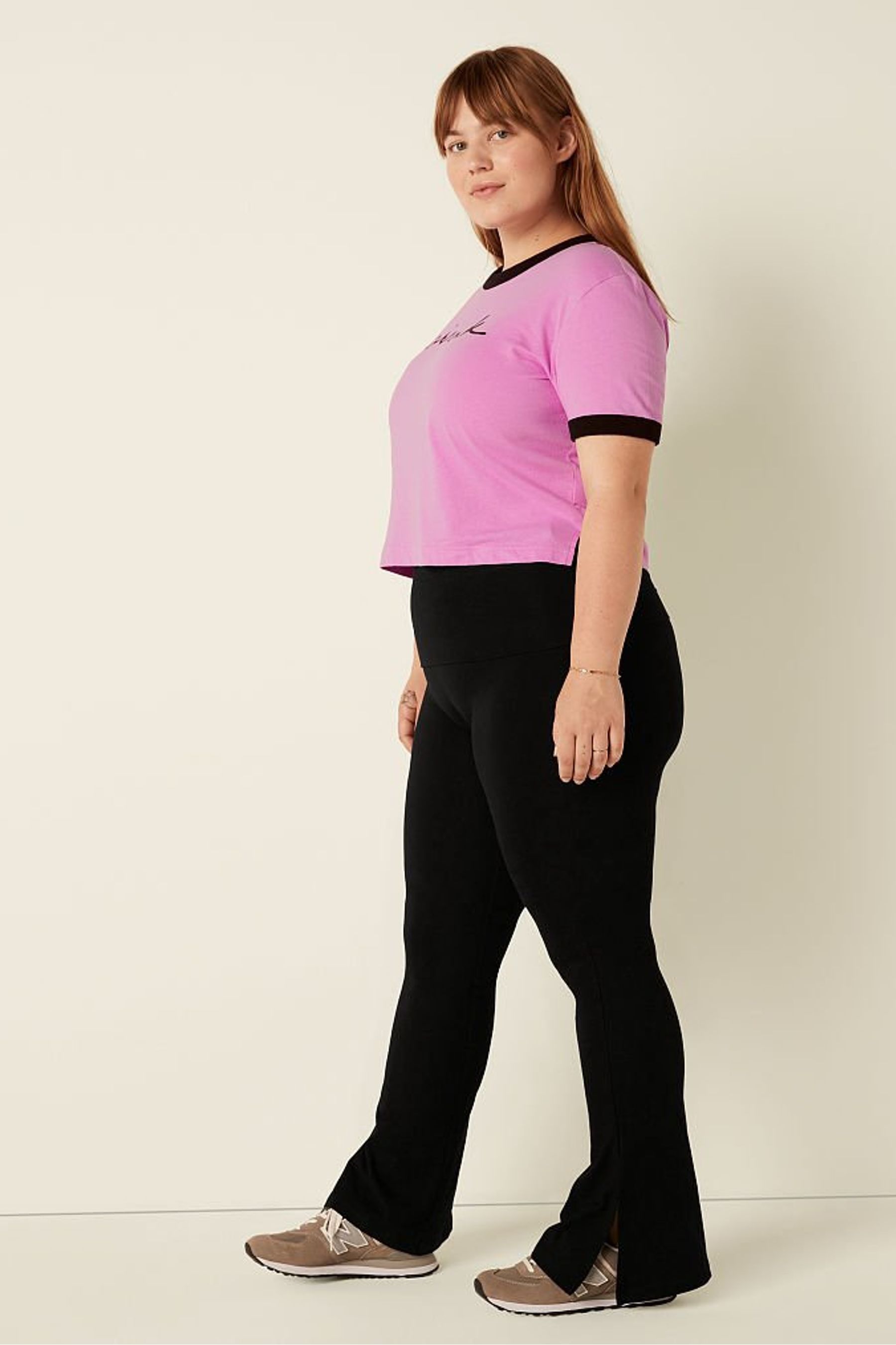 Buy Victoria's Secret PINK Foldover Flare Legging from the Victoria's