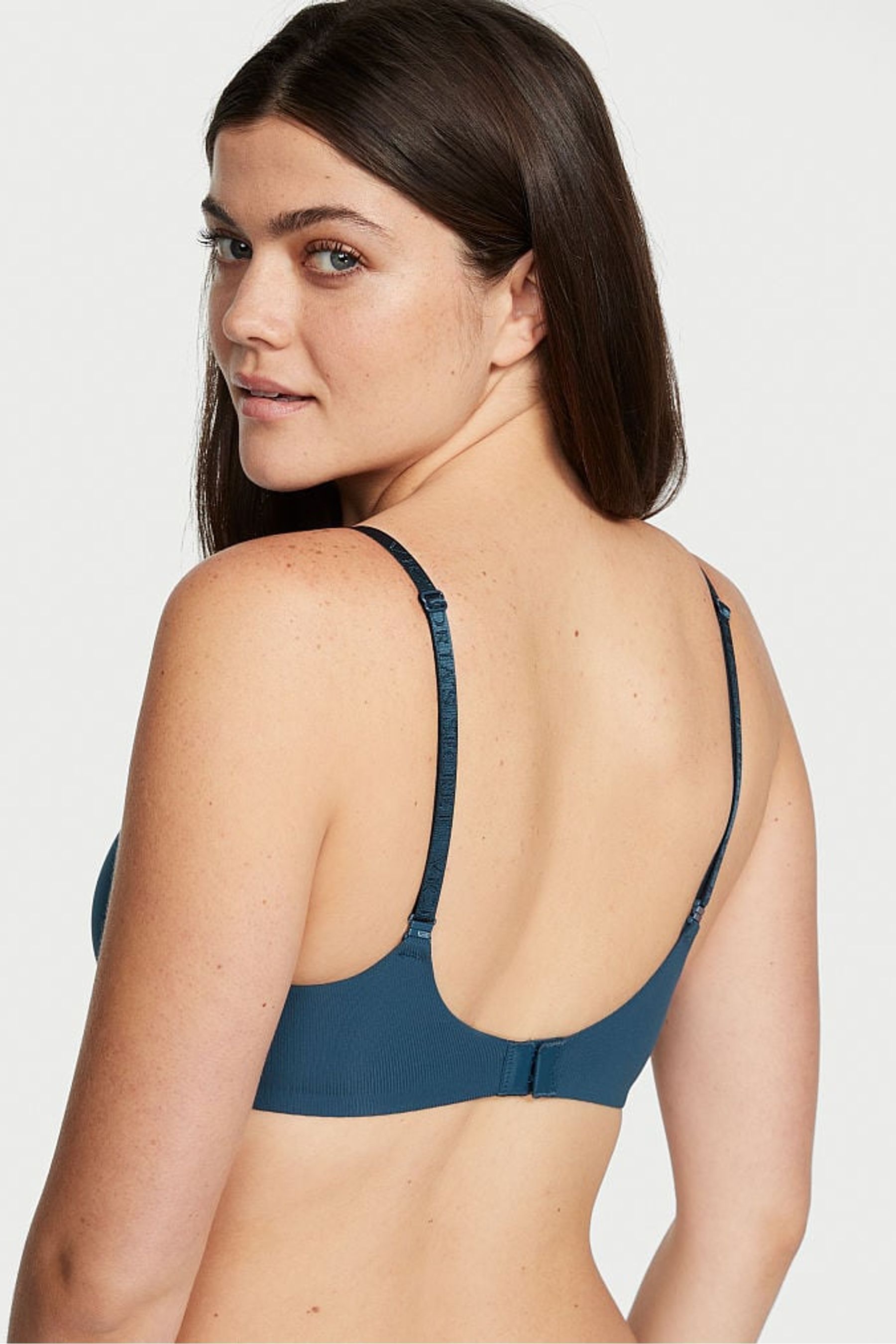 Buy Victoria's Secret Smooth Logo Strap Light Lined TShirt Bra from