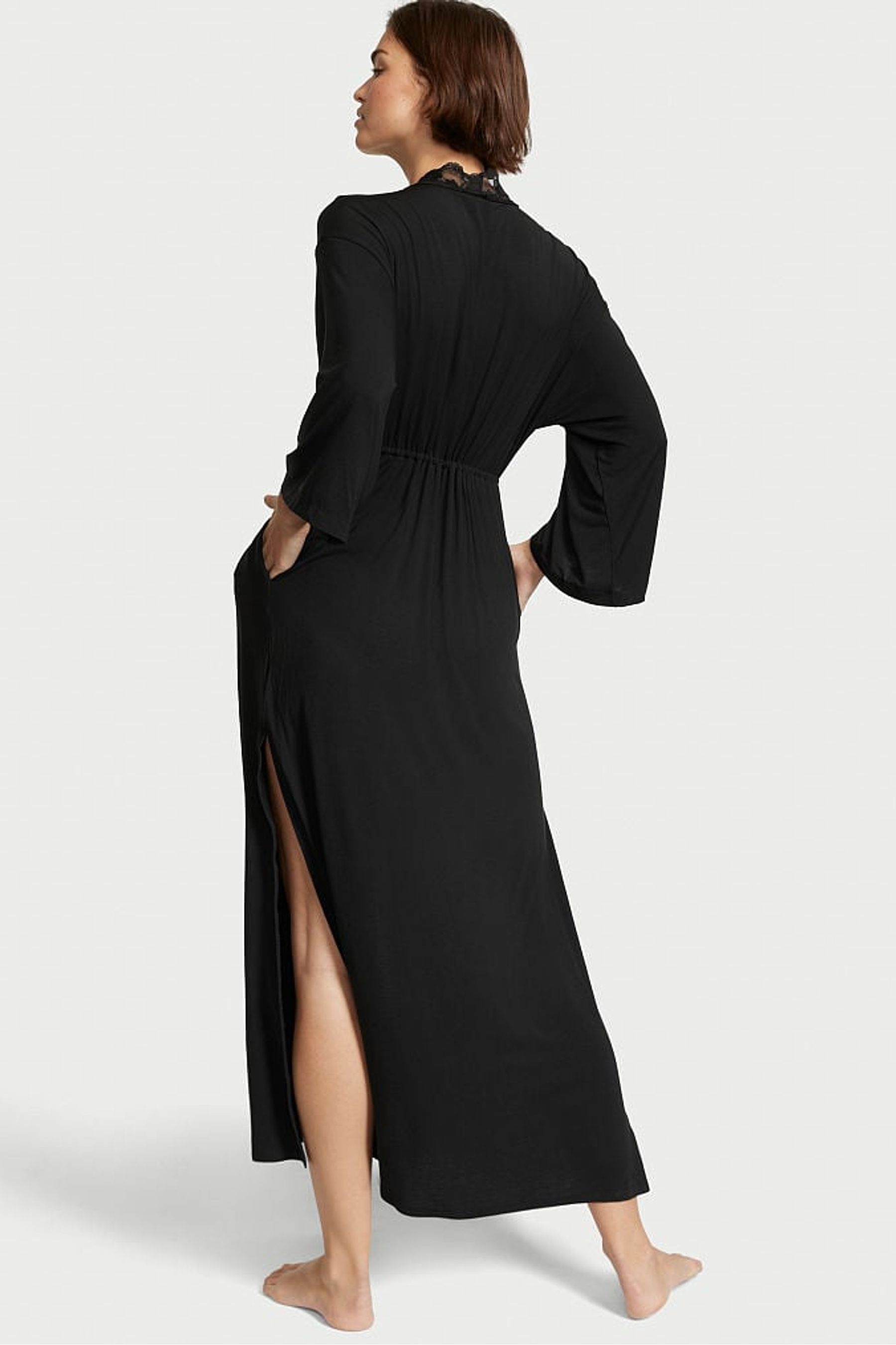 Victoria's Secret Modal High Slit Long Robe Victoria's Secret Ireland