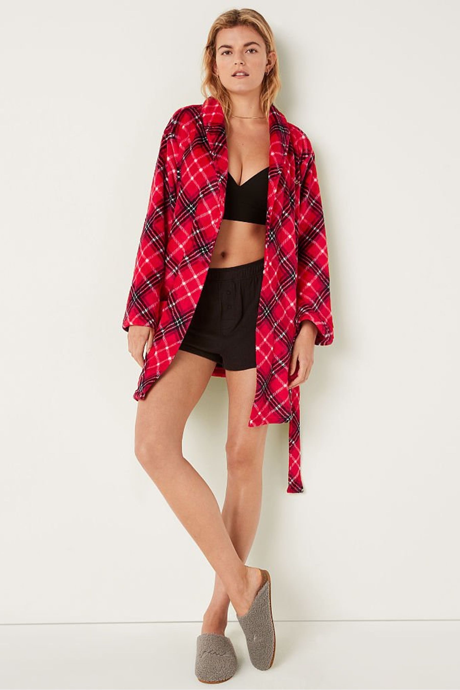 Victoria's Secret PINK Fluffy Robe Victoria's Secret Ireland