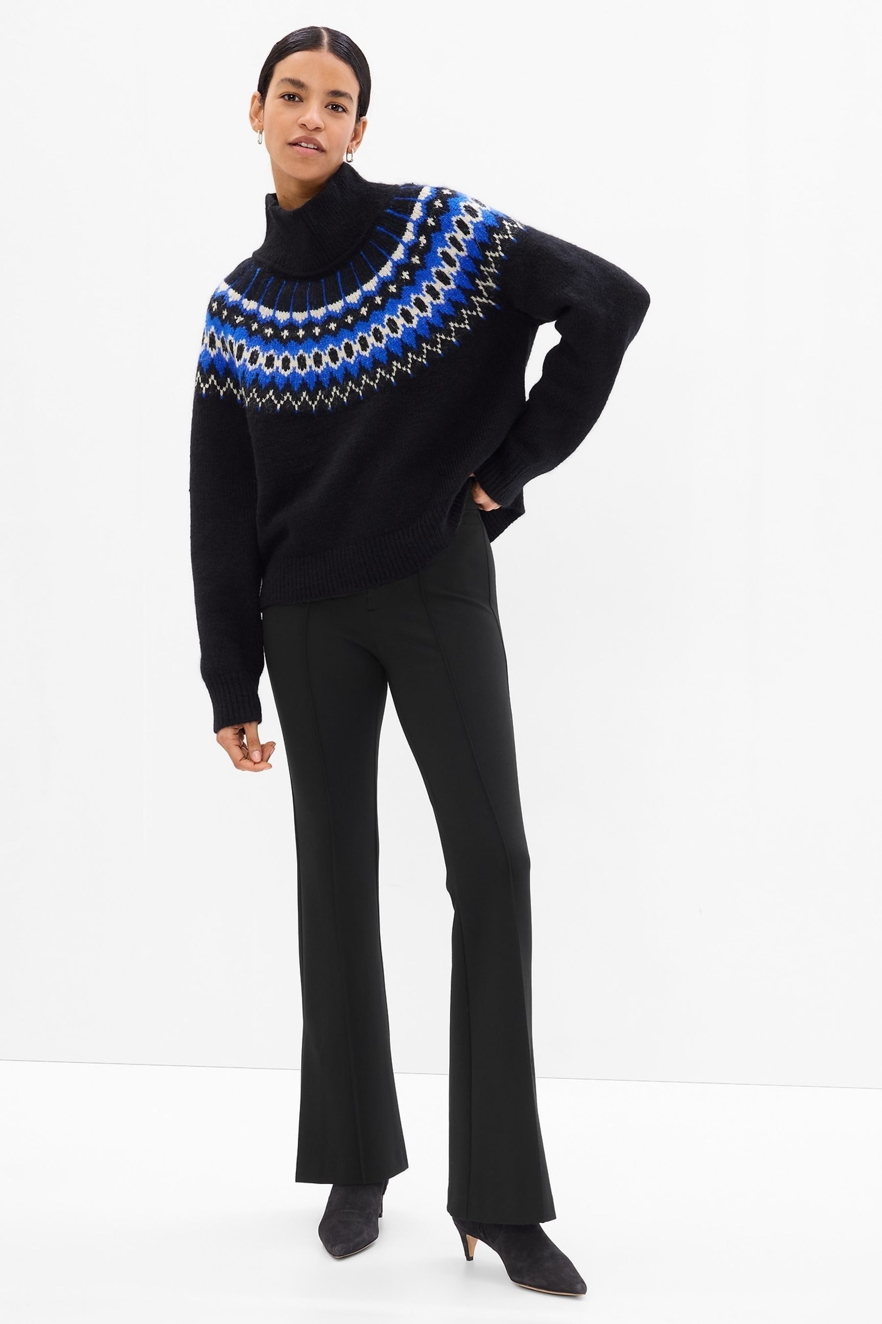 Buy Gap Brushed Fair Isle Jumper from the Gap online shop