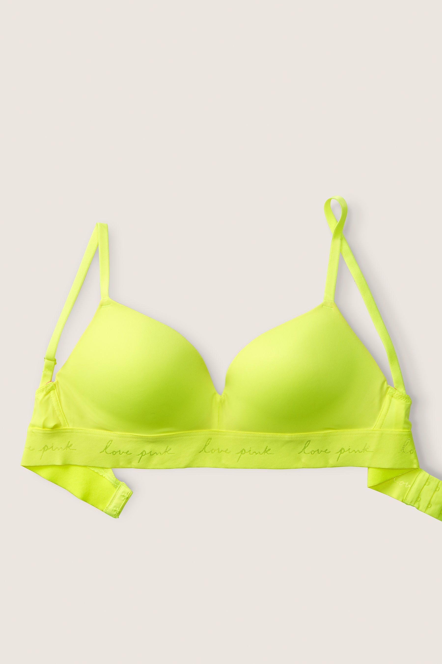 Victoria’s Secret PINK Sports Bra - Soutien-gorge De Sport Bleu Indigo Réglable Taille Large