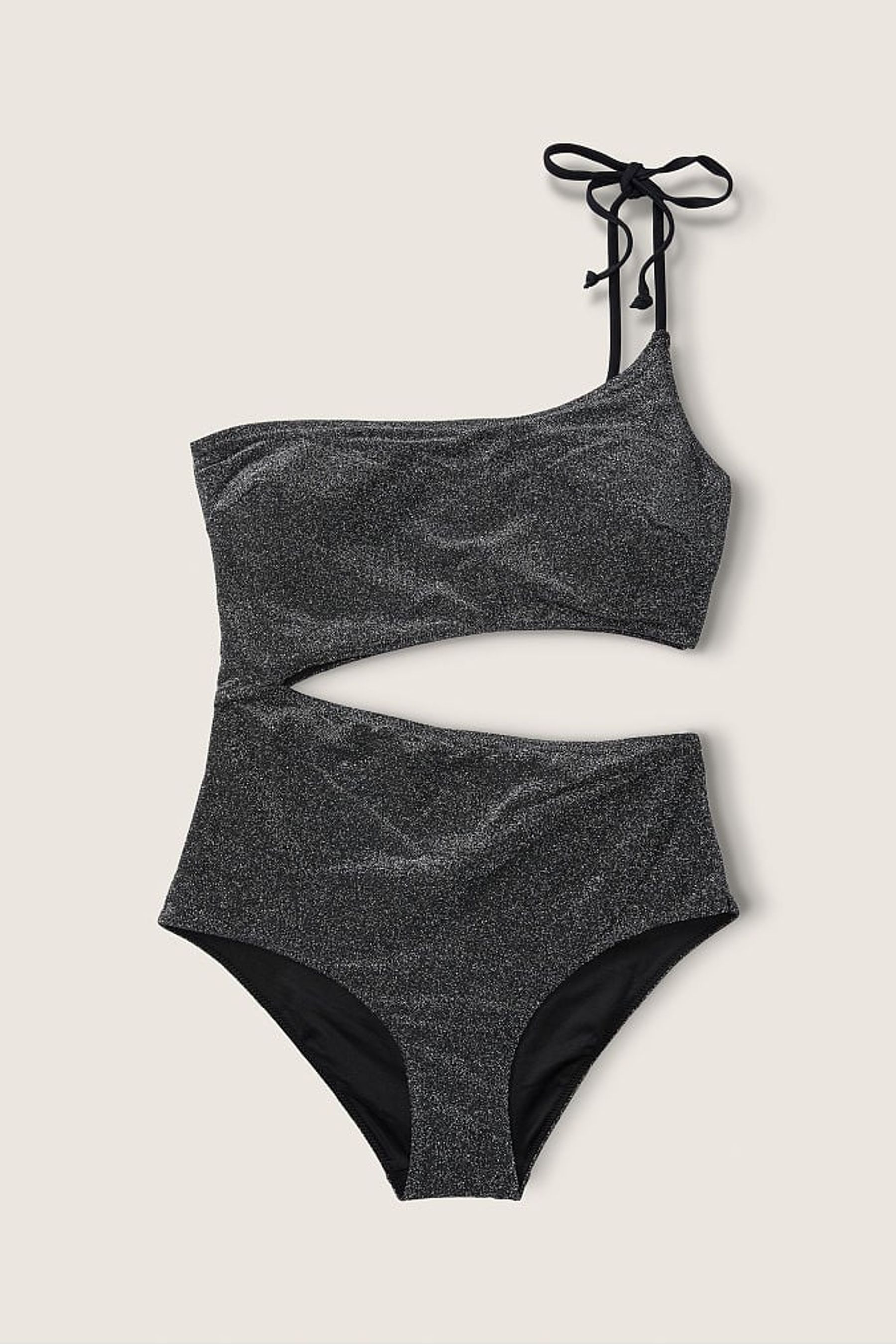 Buy Victoria's Secret PINK Shimmer One Shoulder Swimsuit from the Victoria's Secret UK online shop
