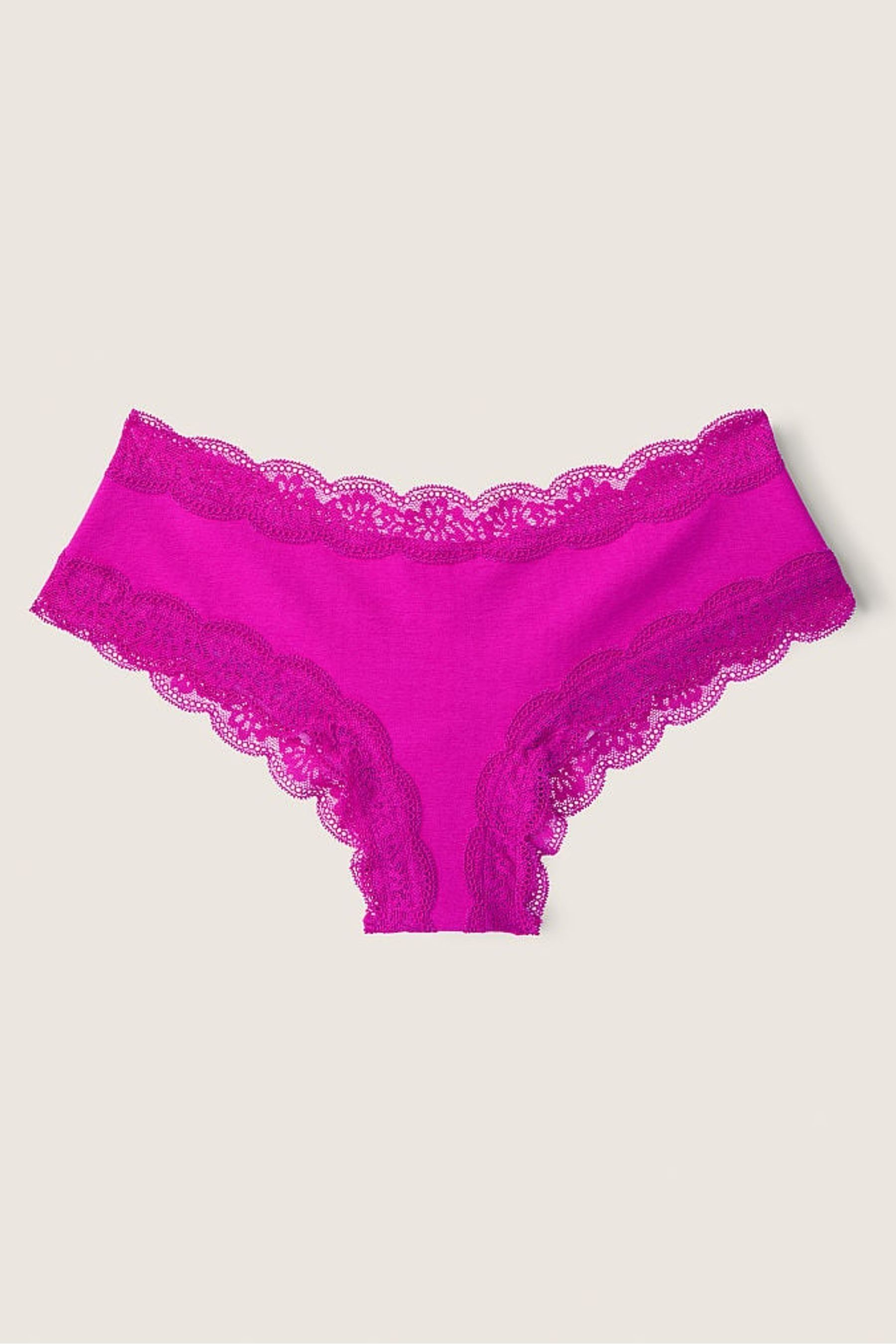 Buy Victoria's Secret PINK Lace Trim Knickers from the Victoria's