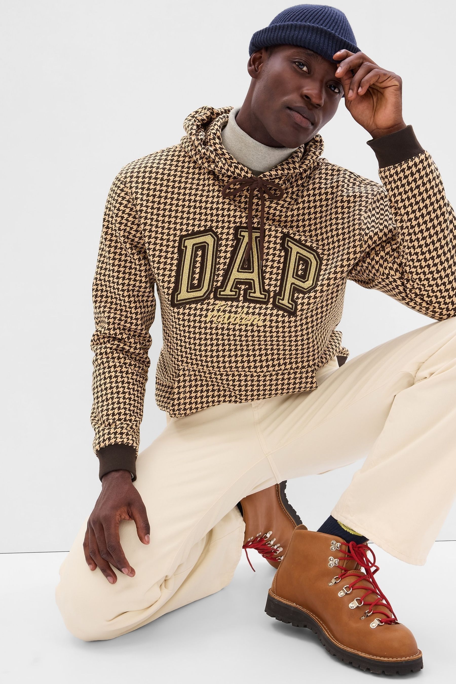 Buy Gap DAP Plaid Hoodie from the Gap online shop