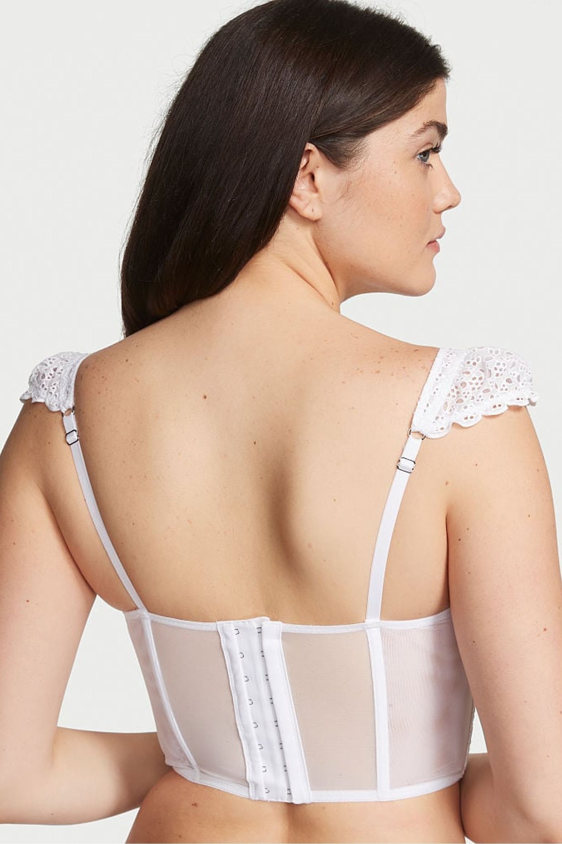 Buy Victoria's Secret Broderie Scalloped Trim Bra from the Victoria's Secret UK online shop