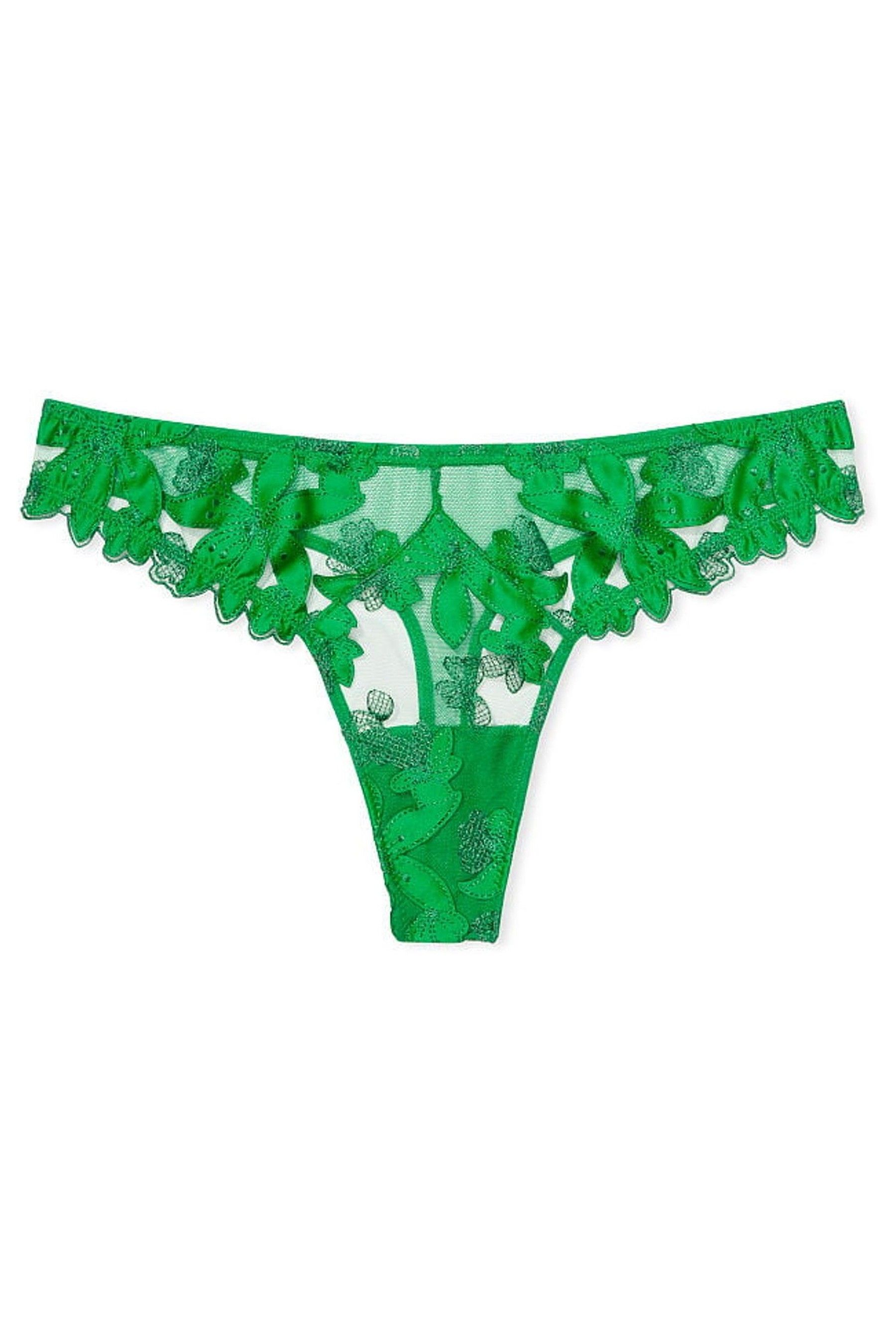 Buy Victoria's Secret Embroidered Thong Knickers from the Victoria's
