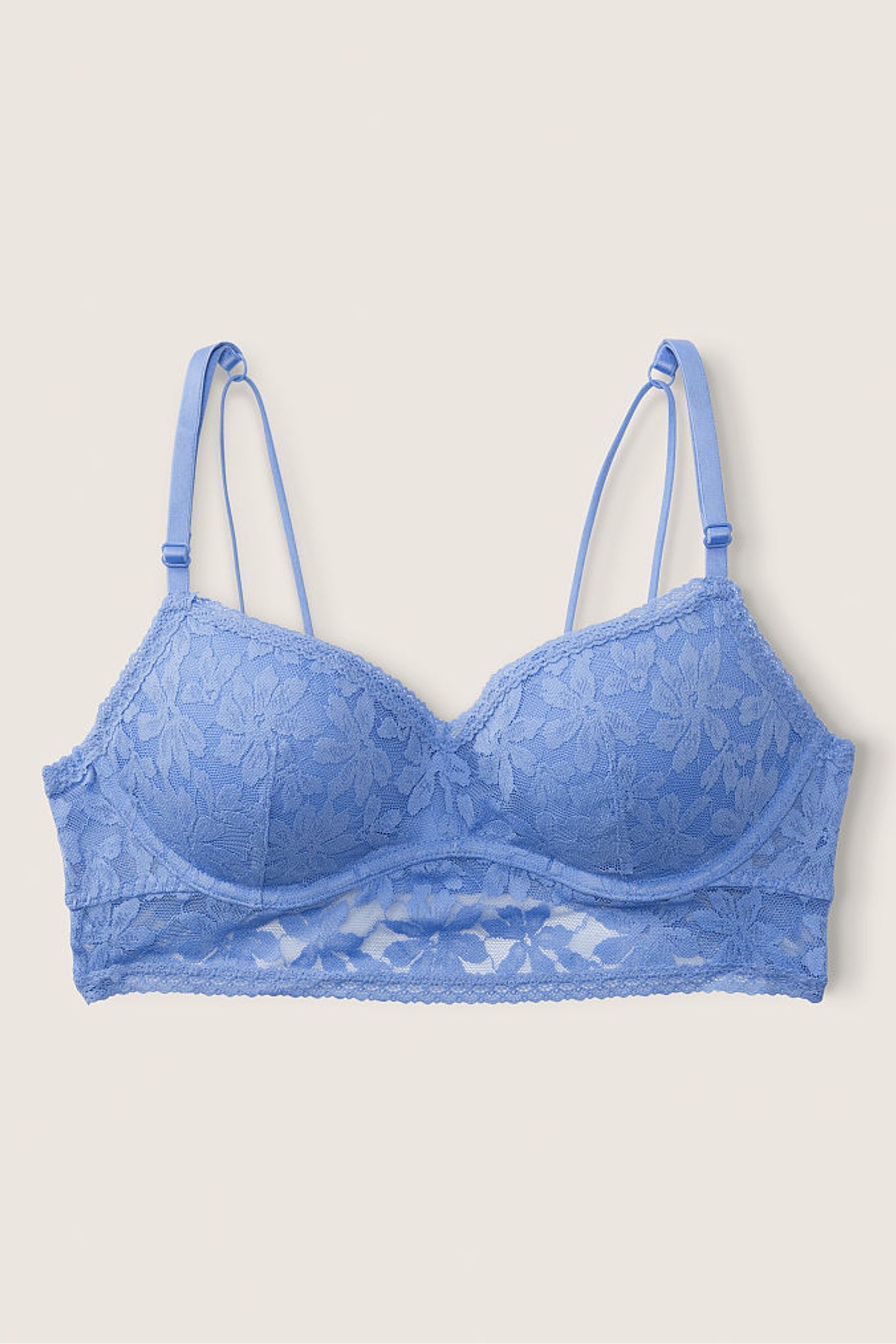 Victoria's Secret PINK Lace Wired Push Up Bralette Victoria's Secret