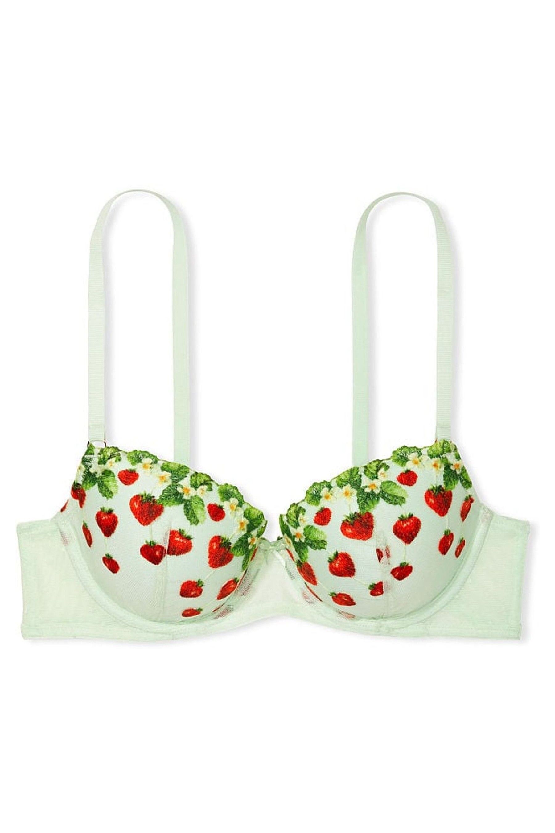 Buy Victoria's Secret Strawberry Embroidered Bra from the Victoria's ...