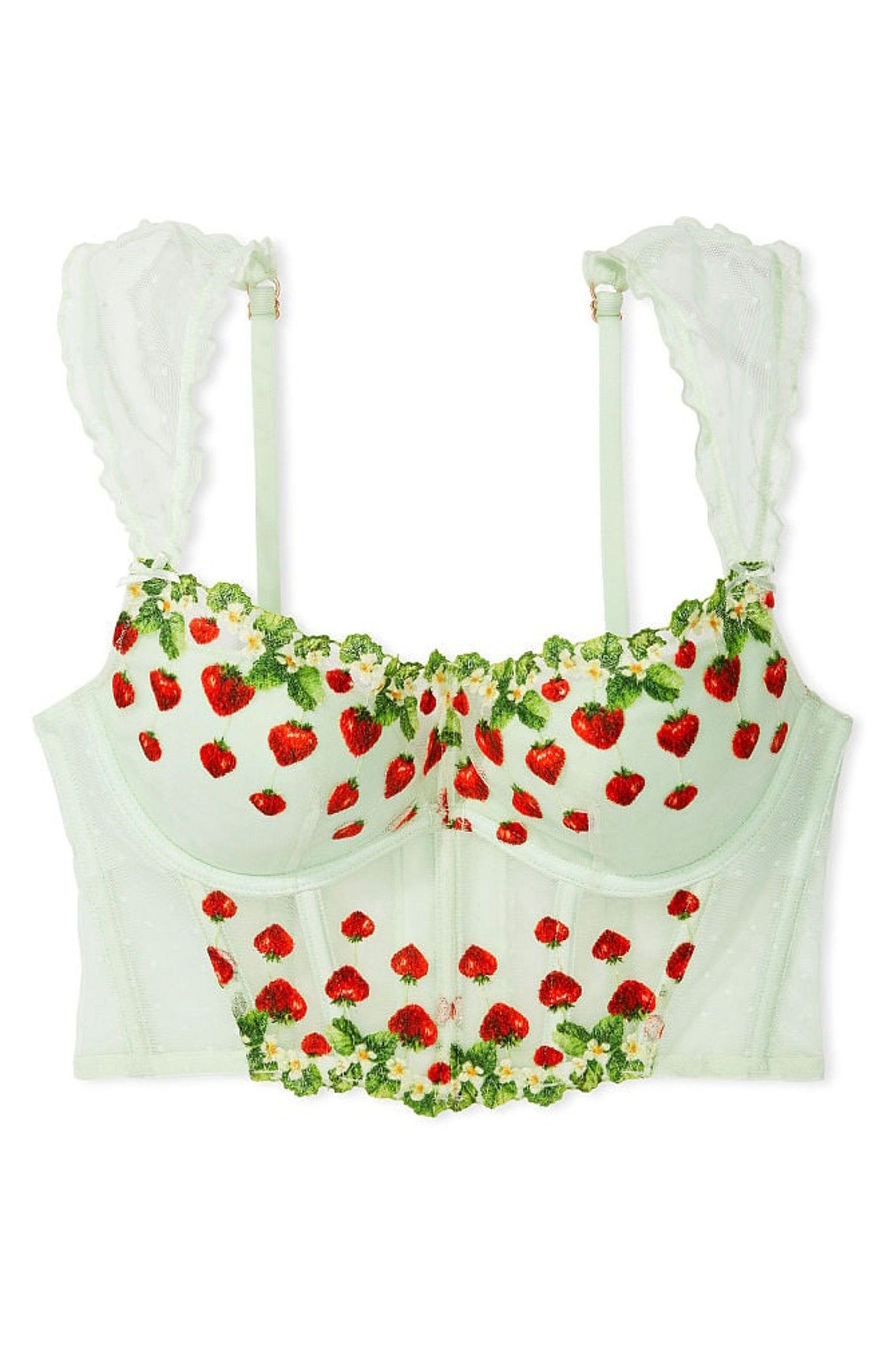 Buy Victoria's Secret Strawberry Embroidered Bra from the Victoria's ...
