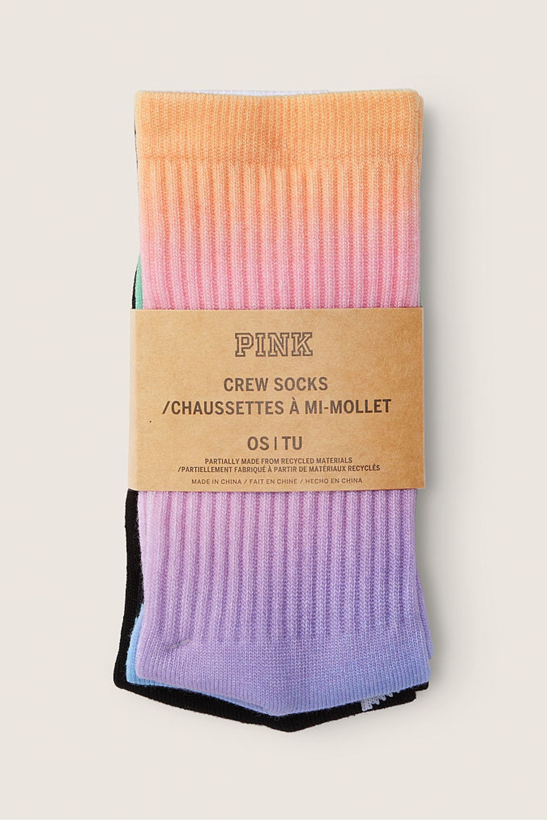 Buy Victoria's Secret PINK Crew Sock Pack from the Victoria's Secret UK